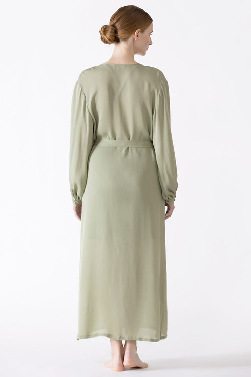 Nk Imode Dhalia Bliss Silk Long Robe